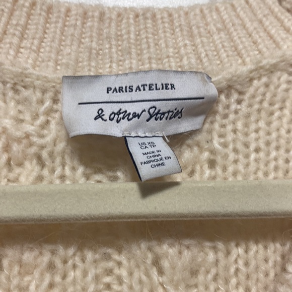 Wool Button Up Cardigan - Picture 3 of 3